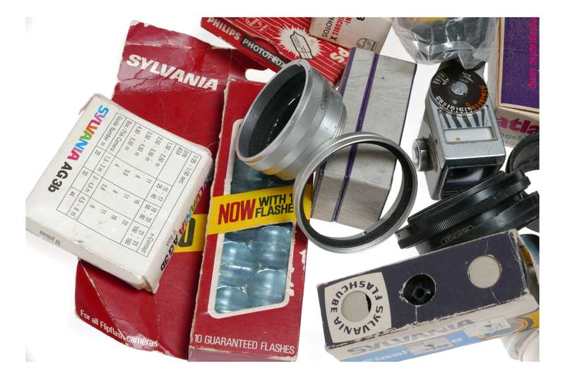 Vintage film camera accessories filters and things hard to find 34