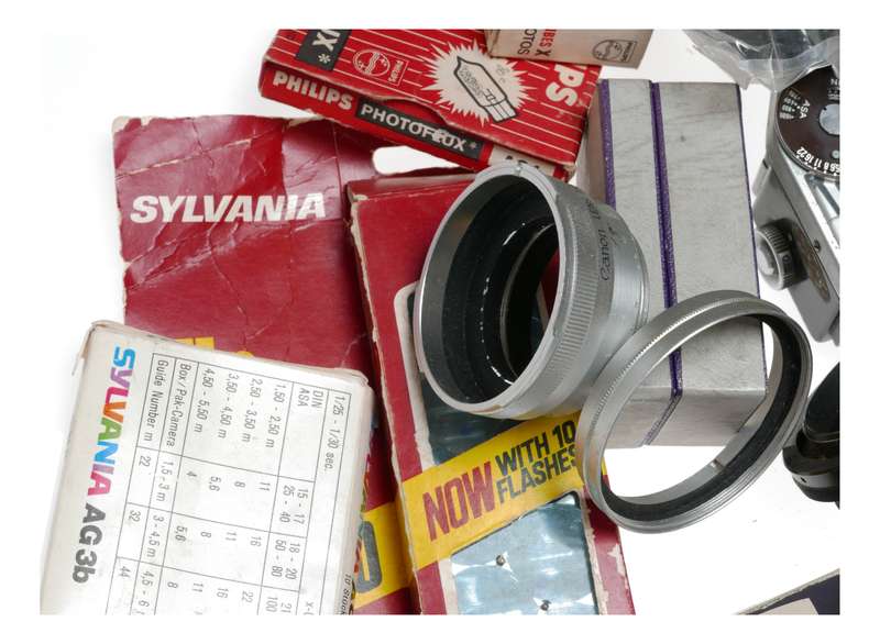 Vintage film camera accessories filters and things hard to find 34