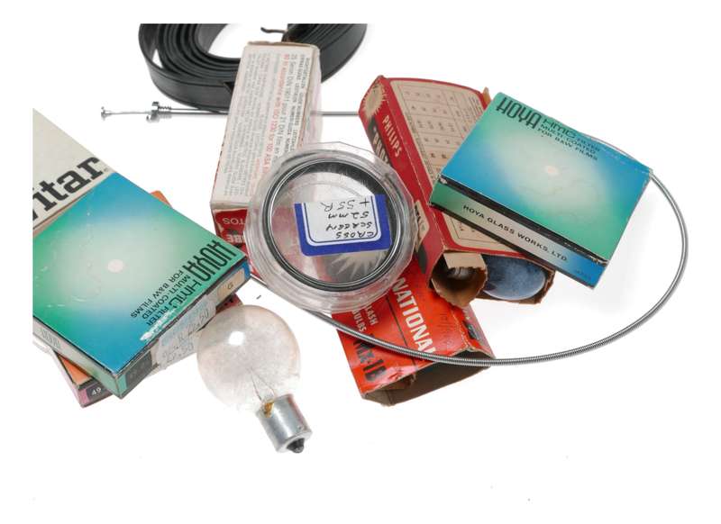 Vintage film camera accessories filters and things hard to find 35