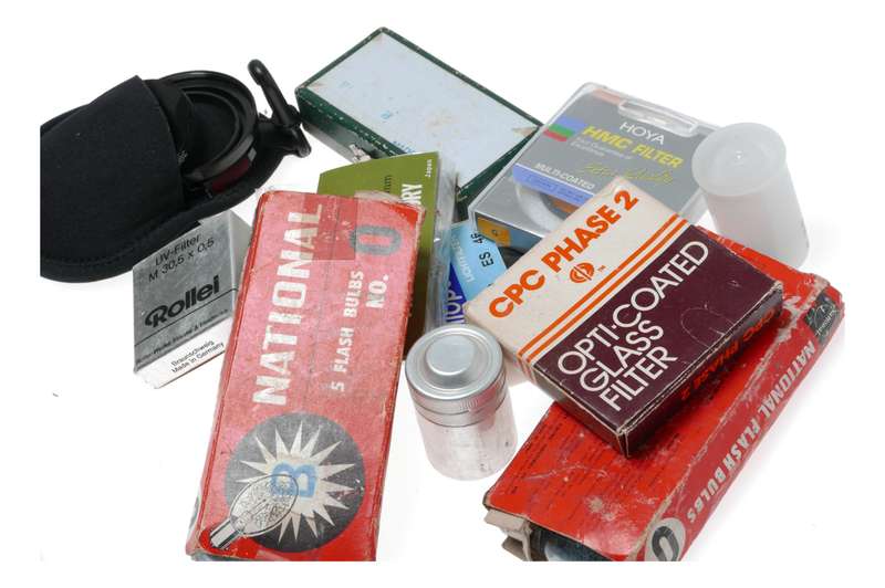 Vintage film camera accessories filters and things hard to find 36