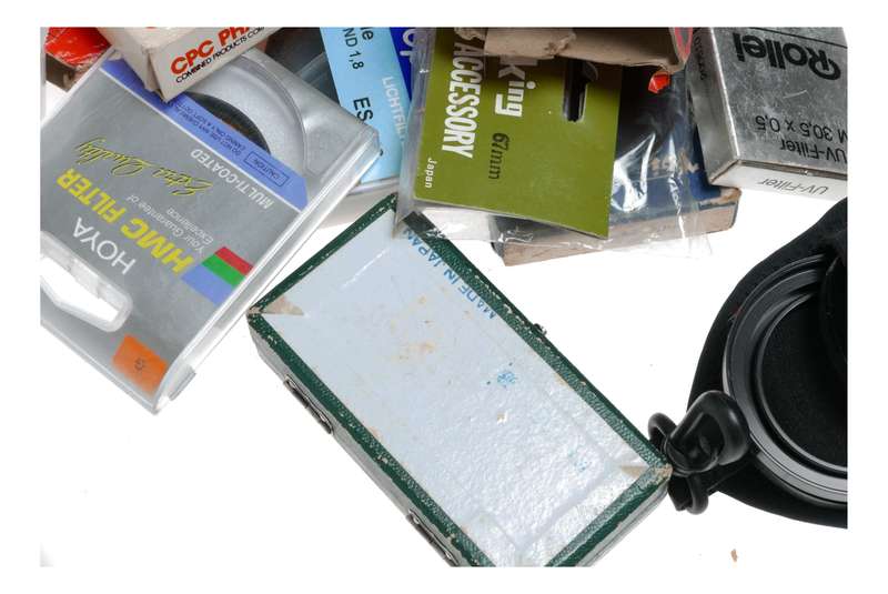 Vintage film camera accessories filters and things hard to find 36