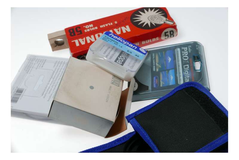 Vintage film camera accessories filters and things hard to find 40