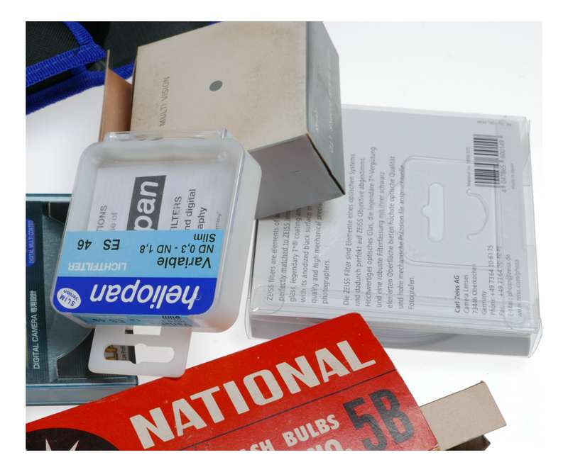 Vintage film camera accessories filters and things hard to find 40