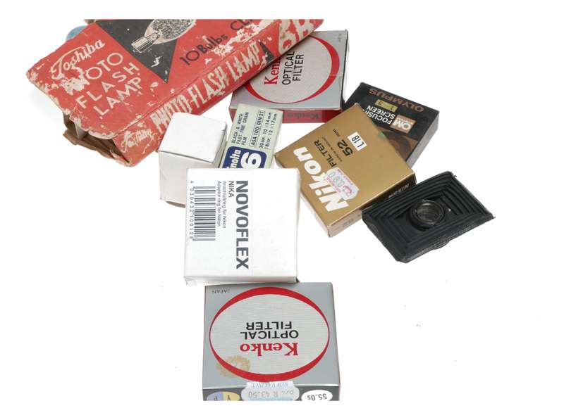 Vintage film camera accessories filters and things hard to find 42
