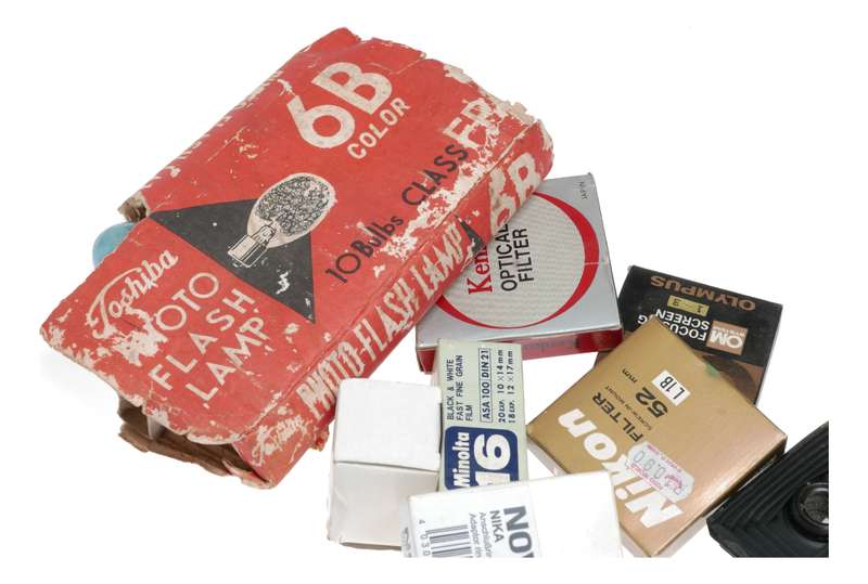 Vintage film camera accessories filters and things hard to find 42