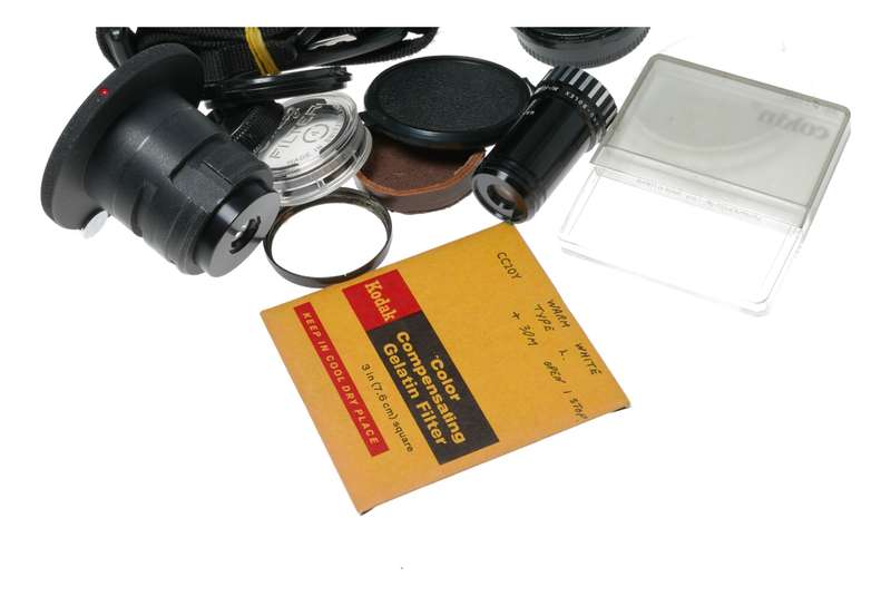 Vintage film camera accessories filters and things hard to find 5