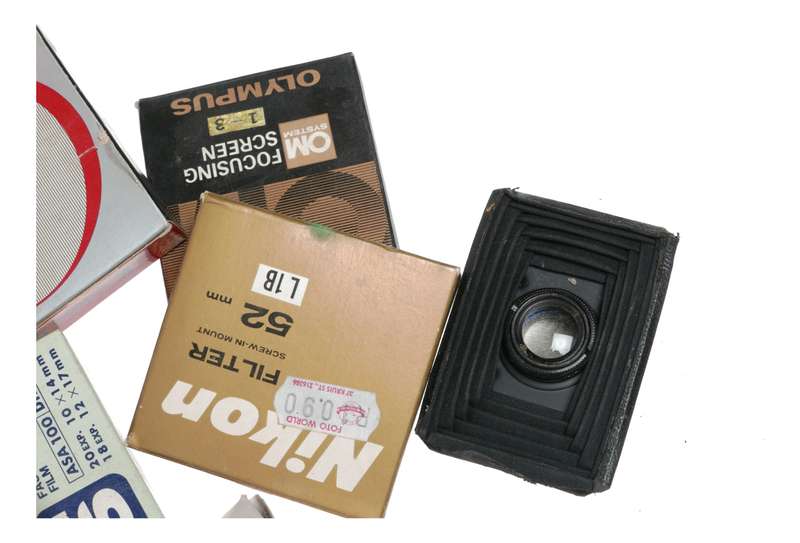 Vintage film camera accessories filters and things hard to find 42