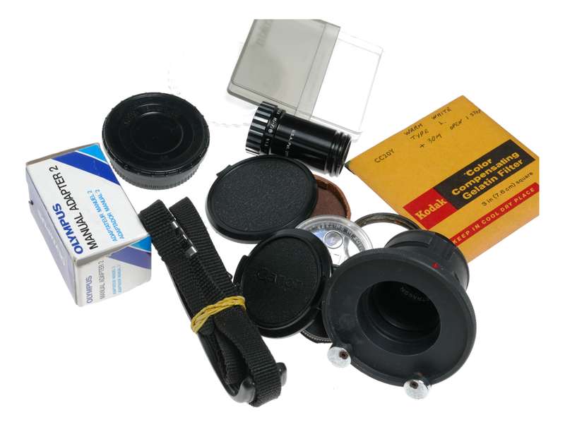 Vintage film camera accessories filters and things hard to find 5