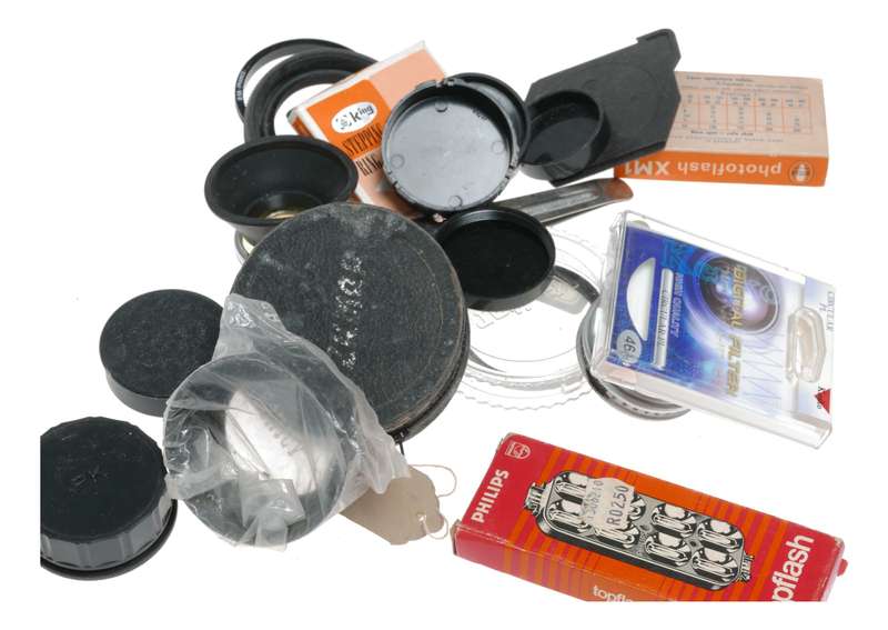 Vintage film camera accessories filters and things hard to find 45