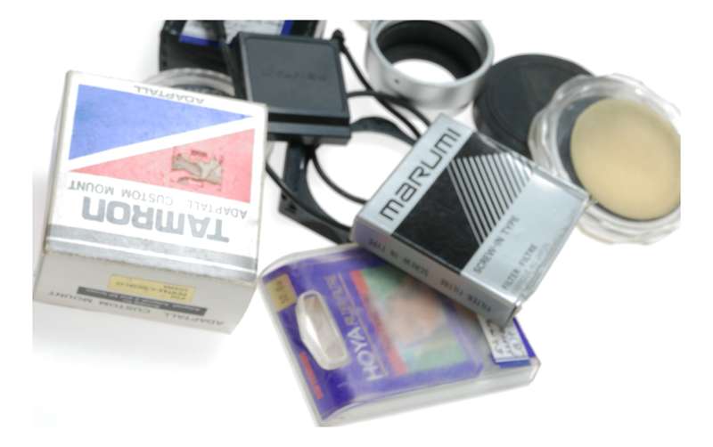Vintage film camera accessories filters and things hard to find 46