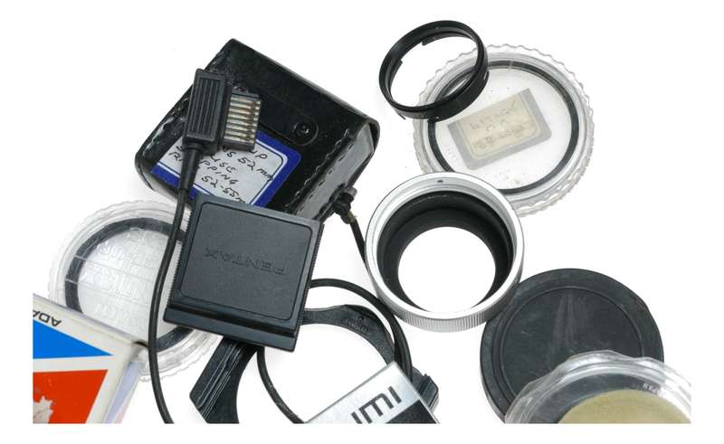 Vintage film camera accessories filters and things hard to find 46