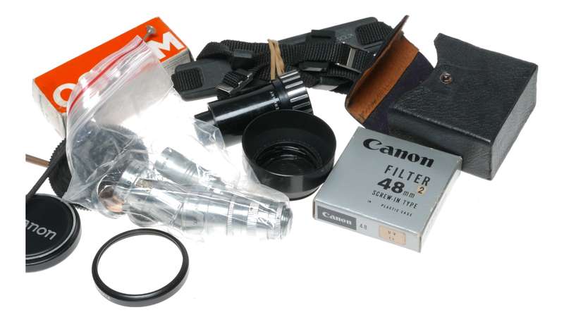 Vintage film camera accessories filters and things hard to find 6