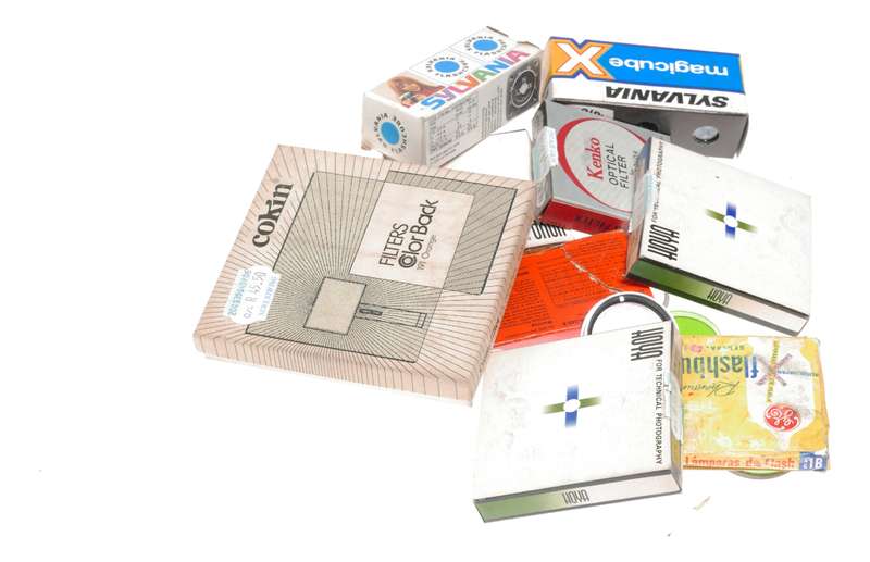 Vintage film camera accessories filters and things hard to find 52