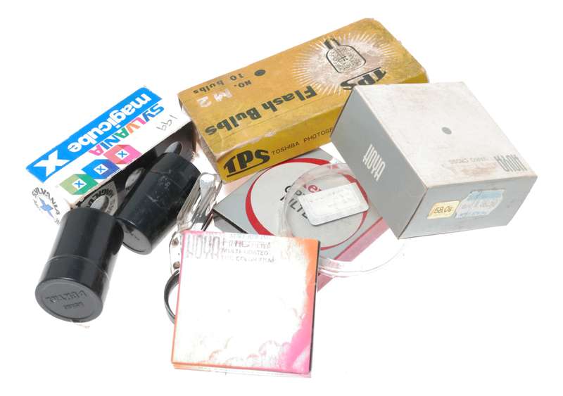 Vintage film camera accessories filters and things hard to find 53