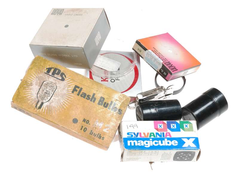 Vintage film camera accessories filters and things hard to find 53