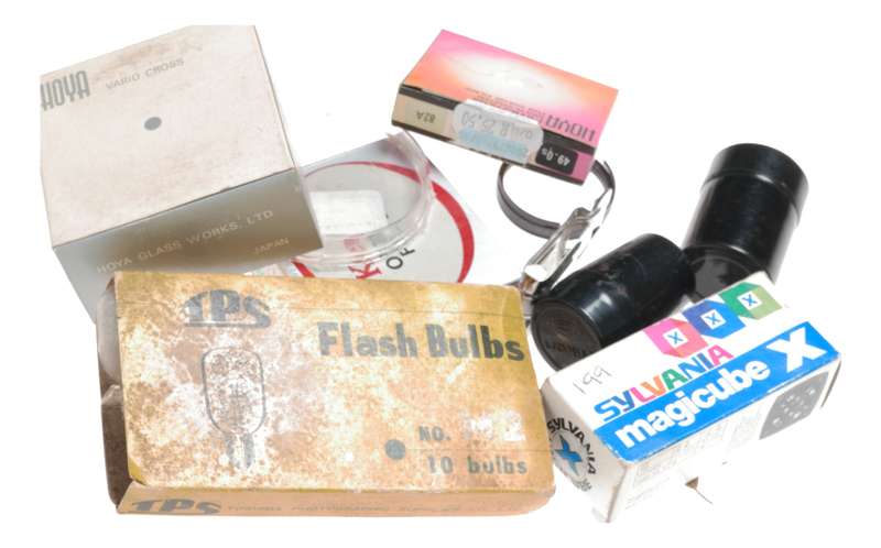 Vintage film camera accessories filters and things hard to find 53