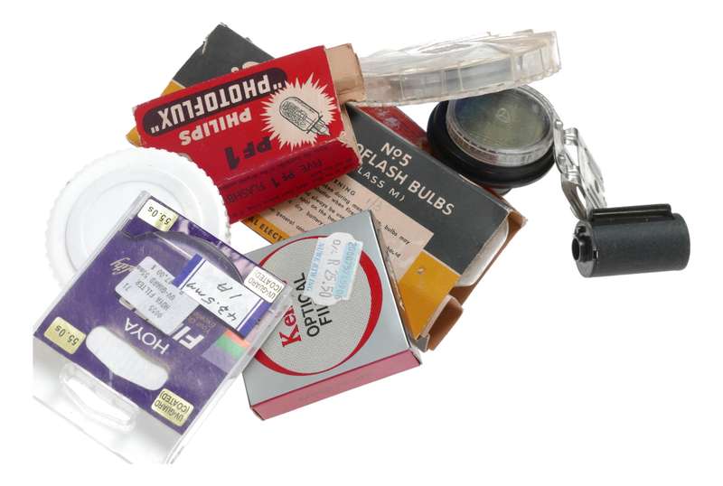 Vintage film camera accessories filters and things hard to find 54