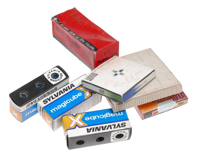 Vintage film camera accessories filters and things hard to find 55