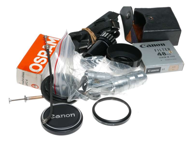 Vintage film camera accessories filters and things hard to find 6