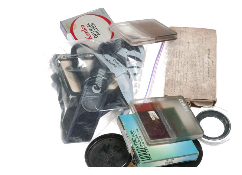 Vintage film camera accessories filters and things hard to find 57