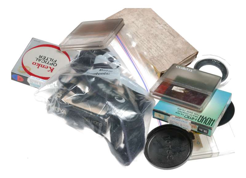 Vintage film camera accessories filters and things hard to find 57
