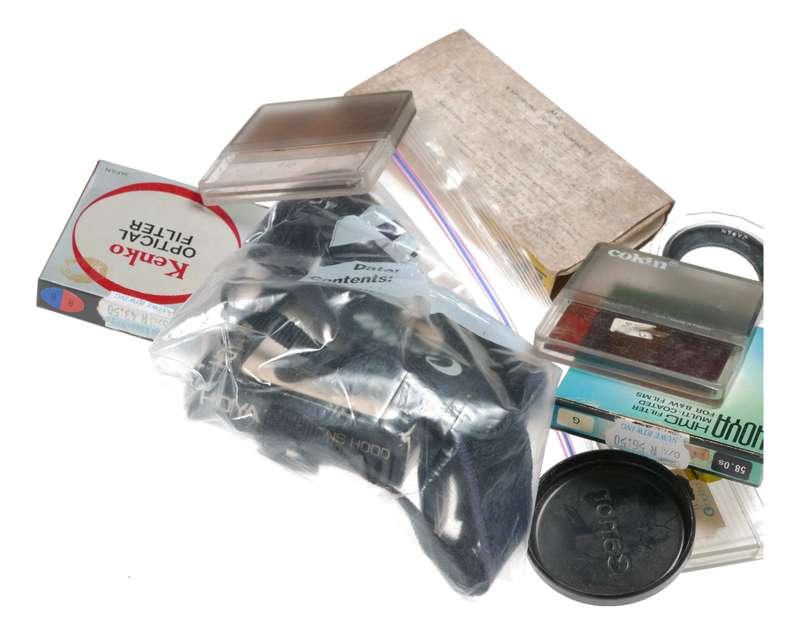 Vintage film camera accessories filters and things hard to find 57