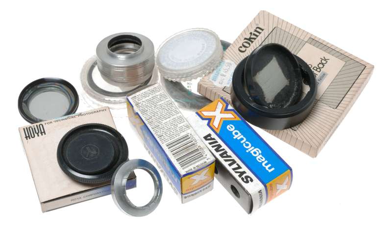 Vintage film camera accessories filters and things hard to find 59