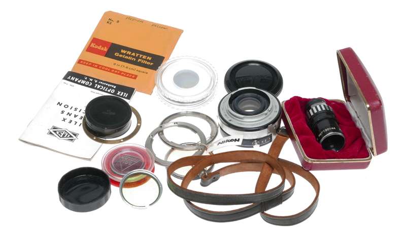 Vintage film camera accessories filters and things hard to find 7