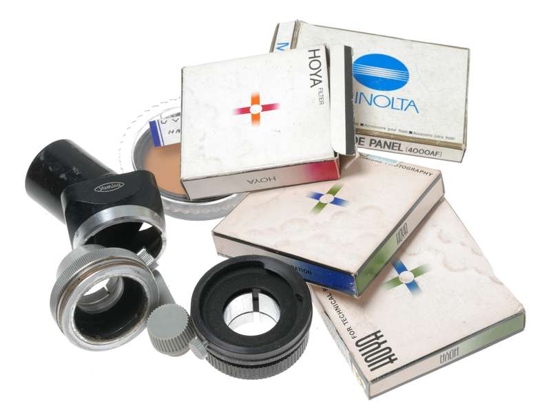 Vintage film camera accessories filters and things hard to find 63