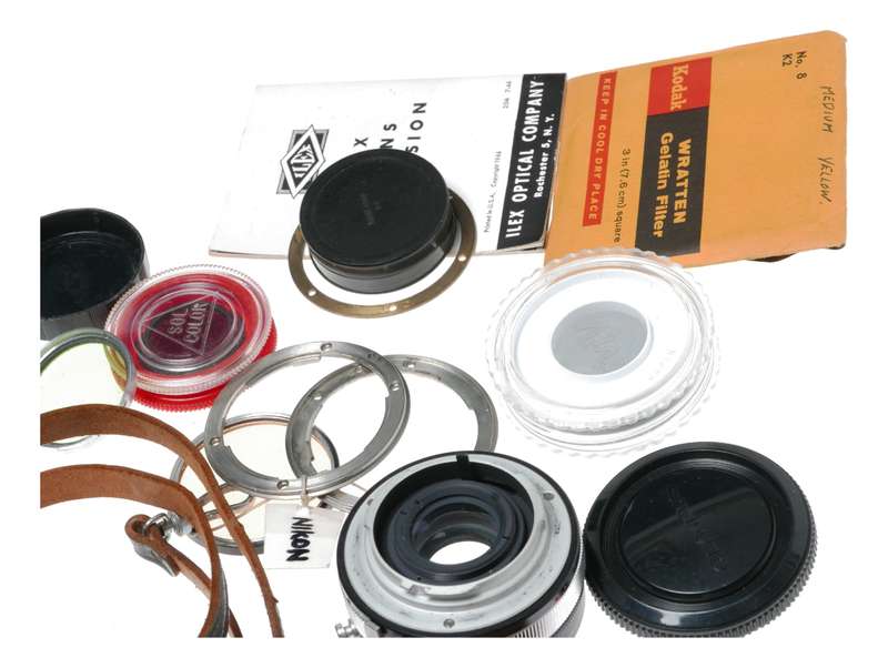 Vintage film camera accessories filters and things hard to find 7