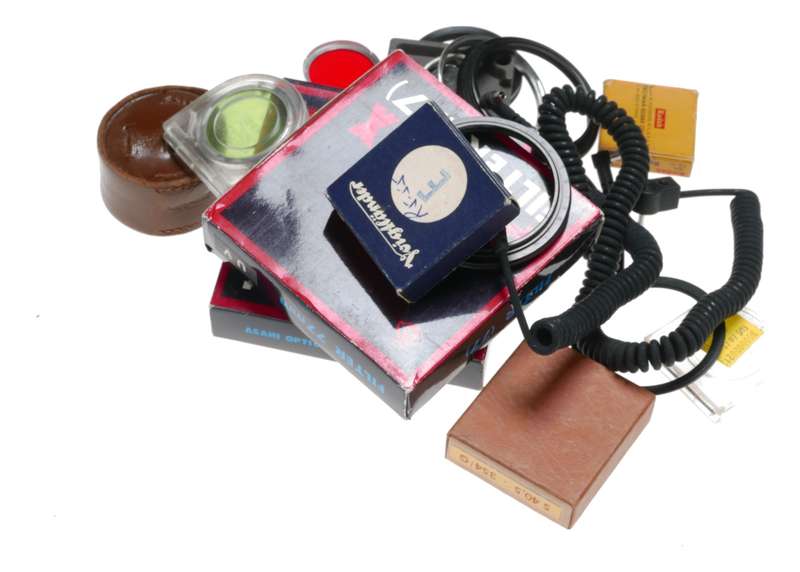 Vintage film camera accessories filters and things hard to find 64