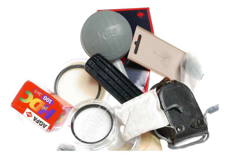 Vintage film camera accessories filters and things hard to find 66