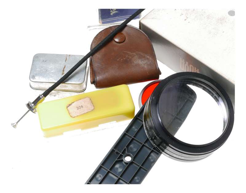 Vintage film camera accessories filters and things hard to find 67