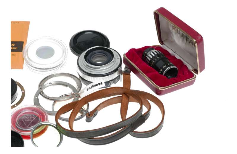 Vintage film camera accessories filters and things hard to find 7