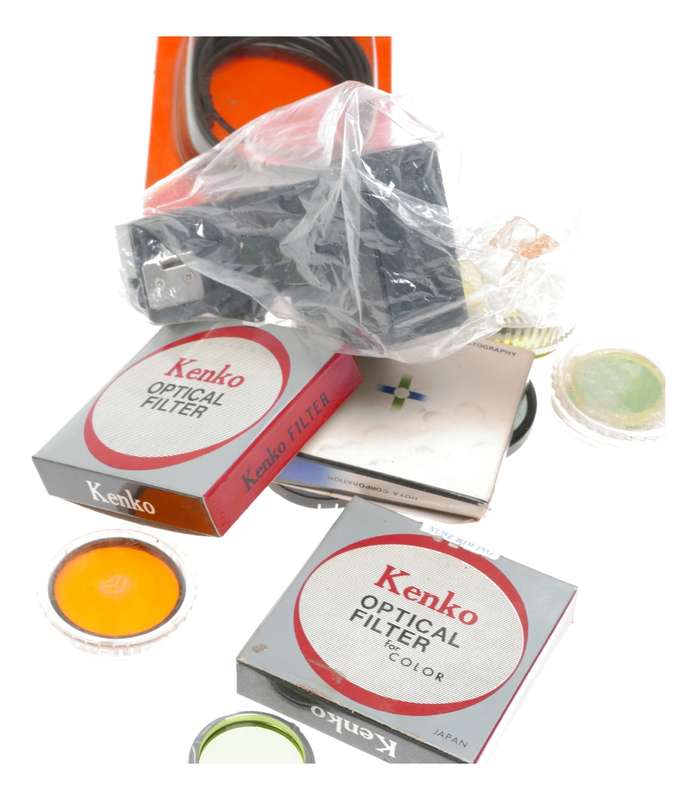 Vintage film camera accessories filters and things hard to find 69
