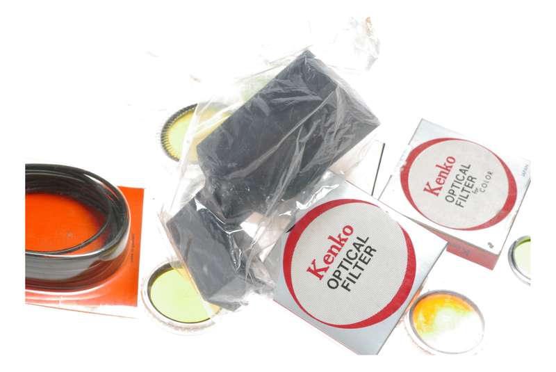 Vintage film camera accessories filters and things hard to find 69