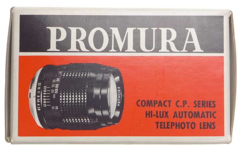 Promura Compact C.P 135mm f2.8 Fujica-X mount Mint Box 2.8/135mm