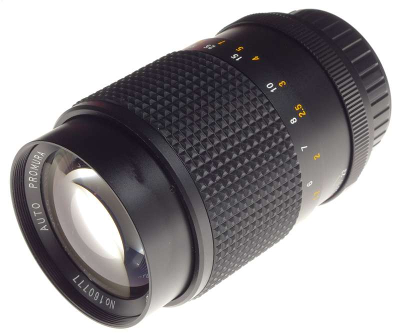 Promura Compact C.P 135mm f2.8 Fujica-X mount Mint Box 2.8/135mm