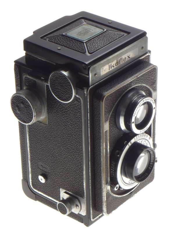 Teronar Anastigmat Triotar TLR film camera Ikoflex 3.5/75 lens