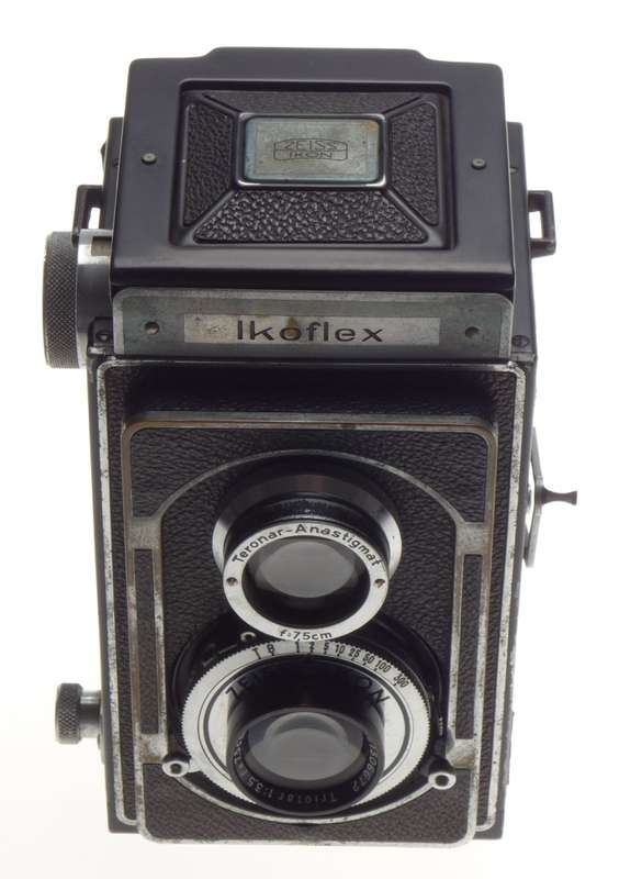 Teronar Anastigmat Triotar TLR film camera Ikoflex 3.5/75 lens