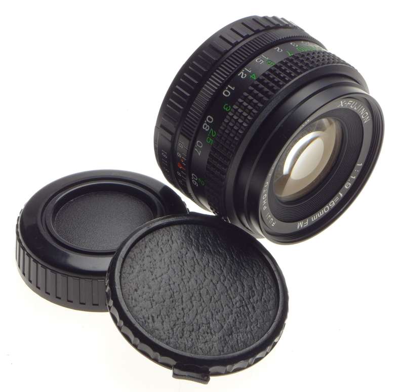 used X-Fujinon 1:1.9 f=50mm FM Photo Vintage SLR camera lens - Fujinon