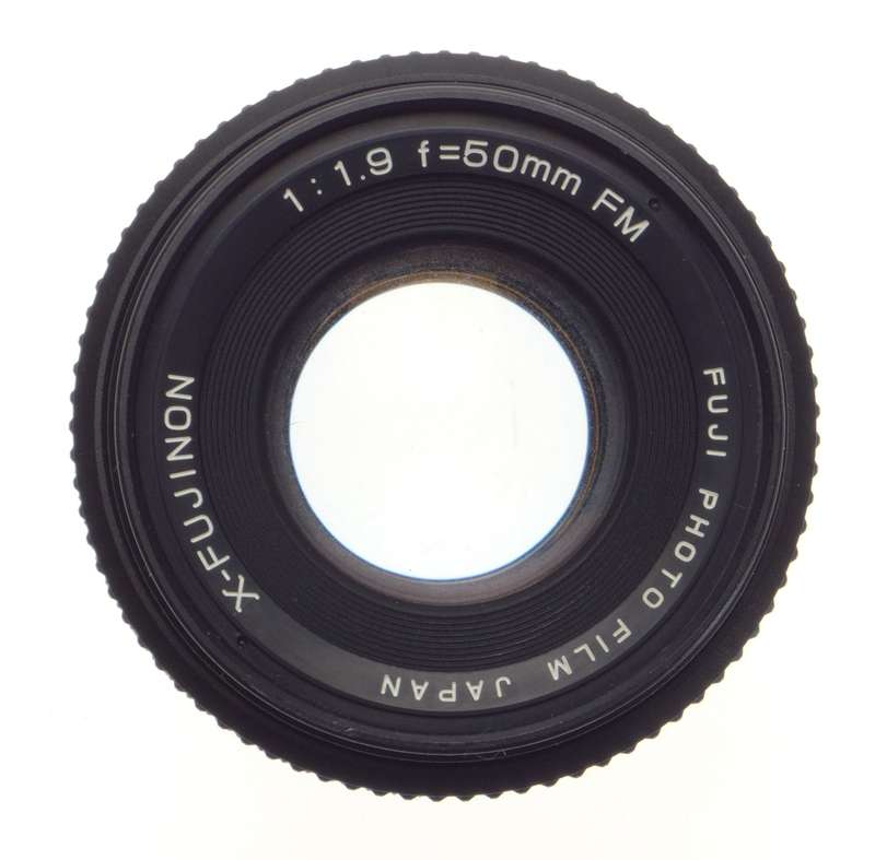 used X-Fujinon 1:1.9 f=50mm FM Photo Vintage SLR camera lens - Fujinon