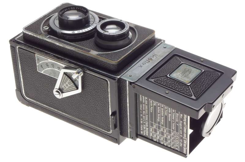 Teronar Anastigmat Triotar TLR film camera Ikoflex 3.5/75 lens