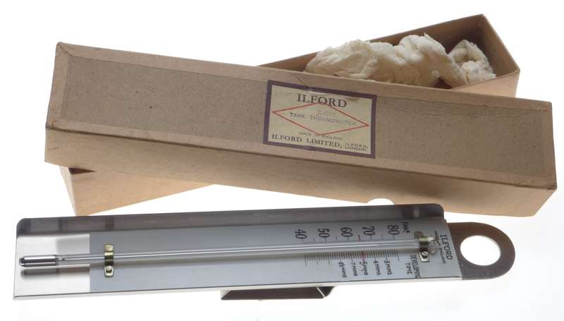 ilford X-ray dark room Vintage Tank thermometer Mint condition Boxed