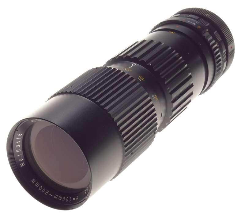 Creman Tele Zoom 1:5.6 f=100-200mm vintage SLR camera lens