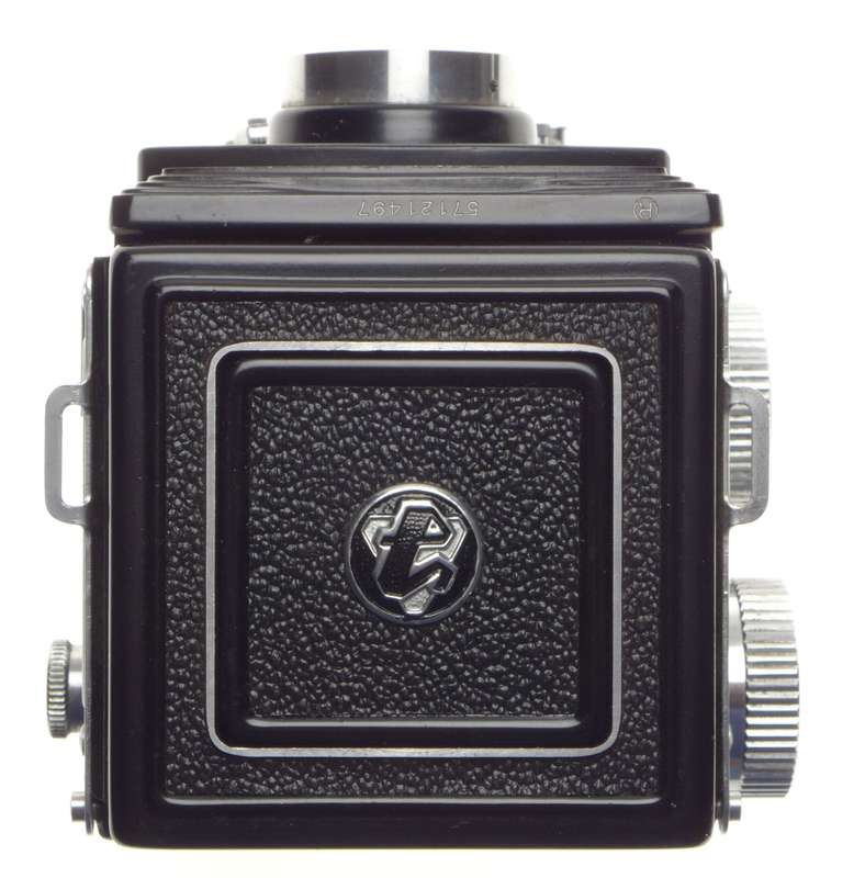 Yashica A med. Format TLR camera YASHIMAR 3.5/50mm case cap kit mint - Yashica