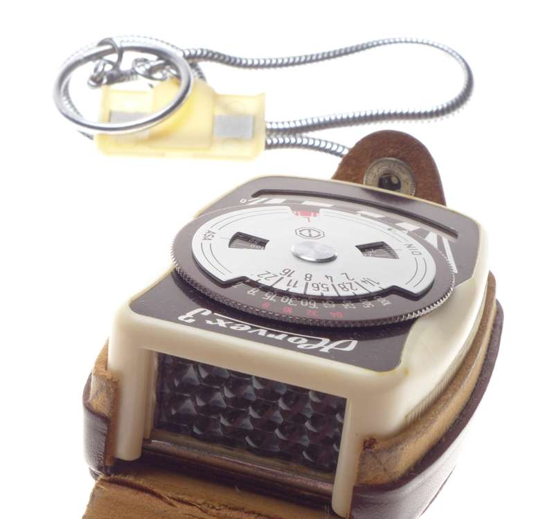 HORVEX 3 Metrawatt Light exposure meter external Leather case strap