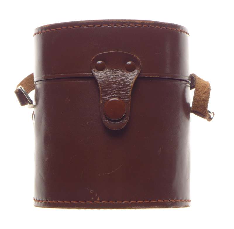 Leather camera vintage lens leather case classic red velvet