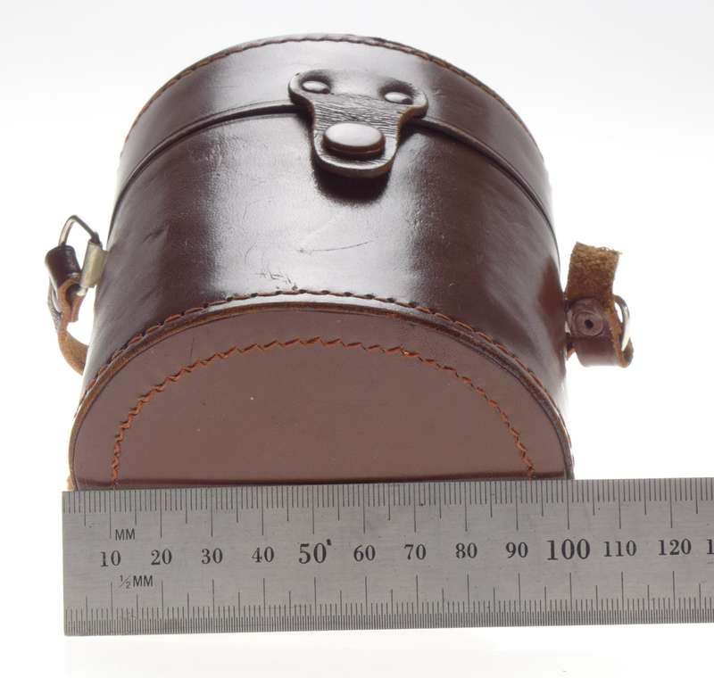 Leather camera vintage lens leather case classic red velvet