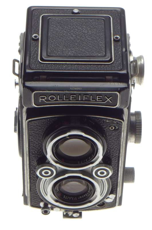 Rolleiflex TLR Film camera 120 film Xenar 3.5/75 Lens f=75mm - Rolleiflex